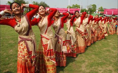 Rongali Bihu 2027 — Bohag Bihu Celebrations